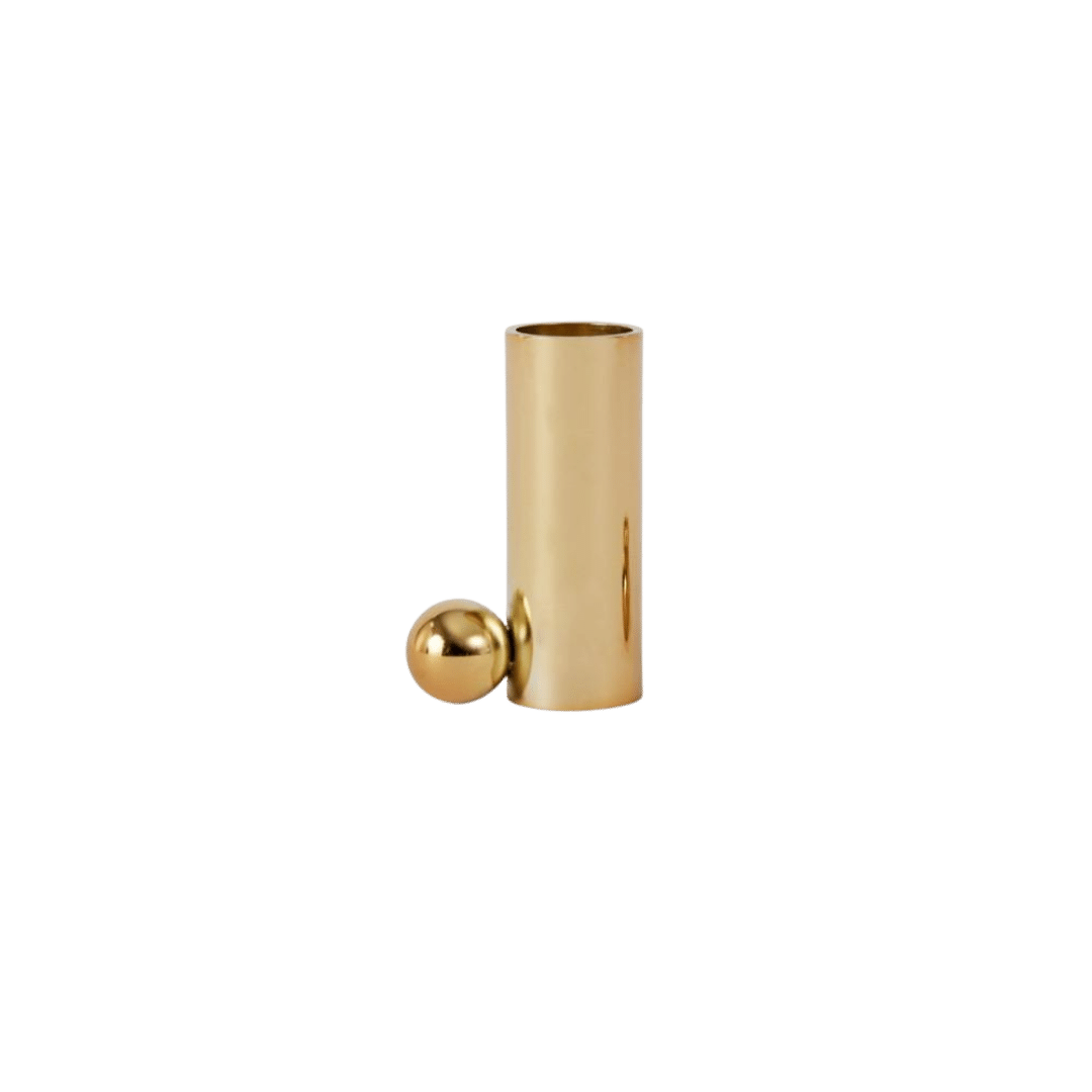 Palloa Candleholder High - Brass