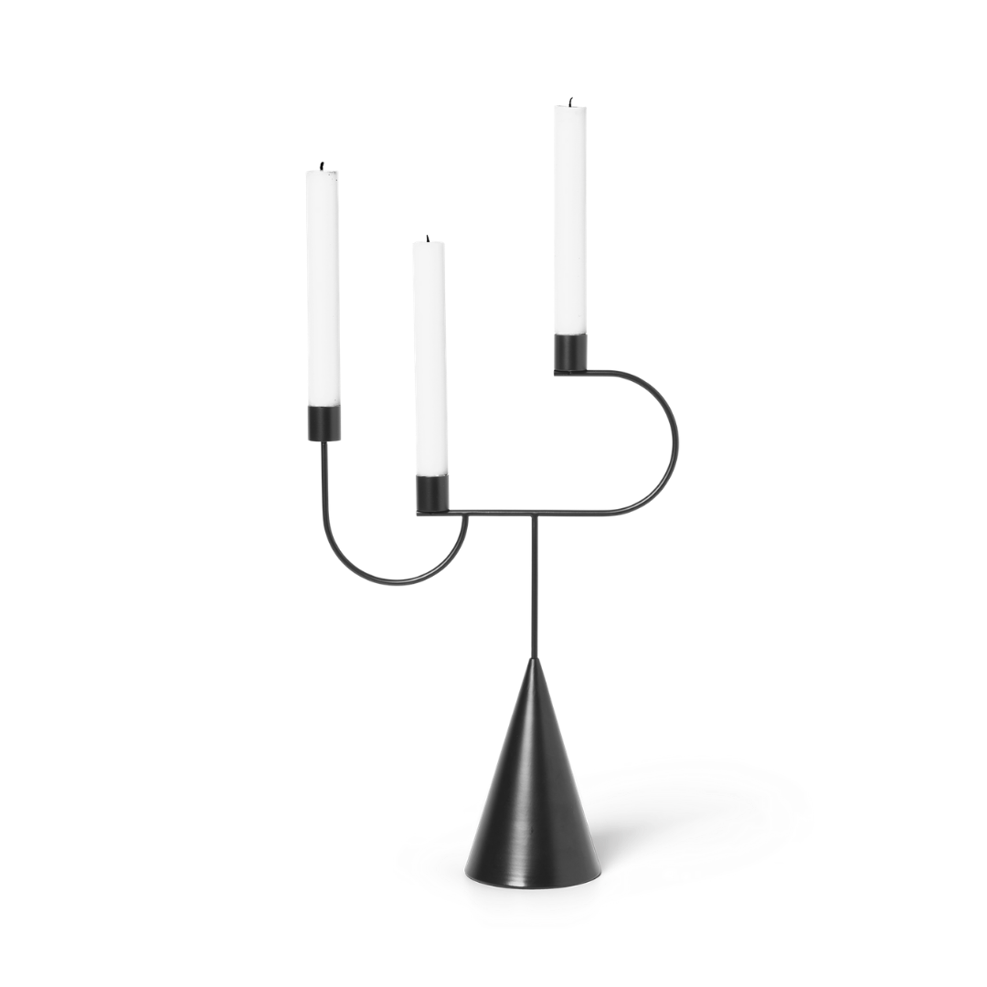 Avant Candelabra - Black