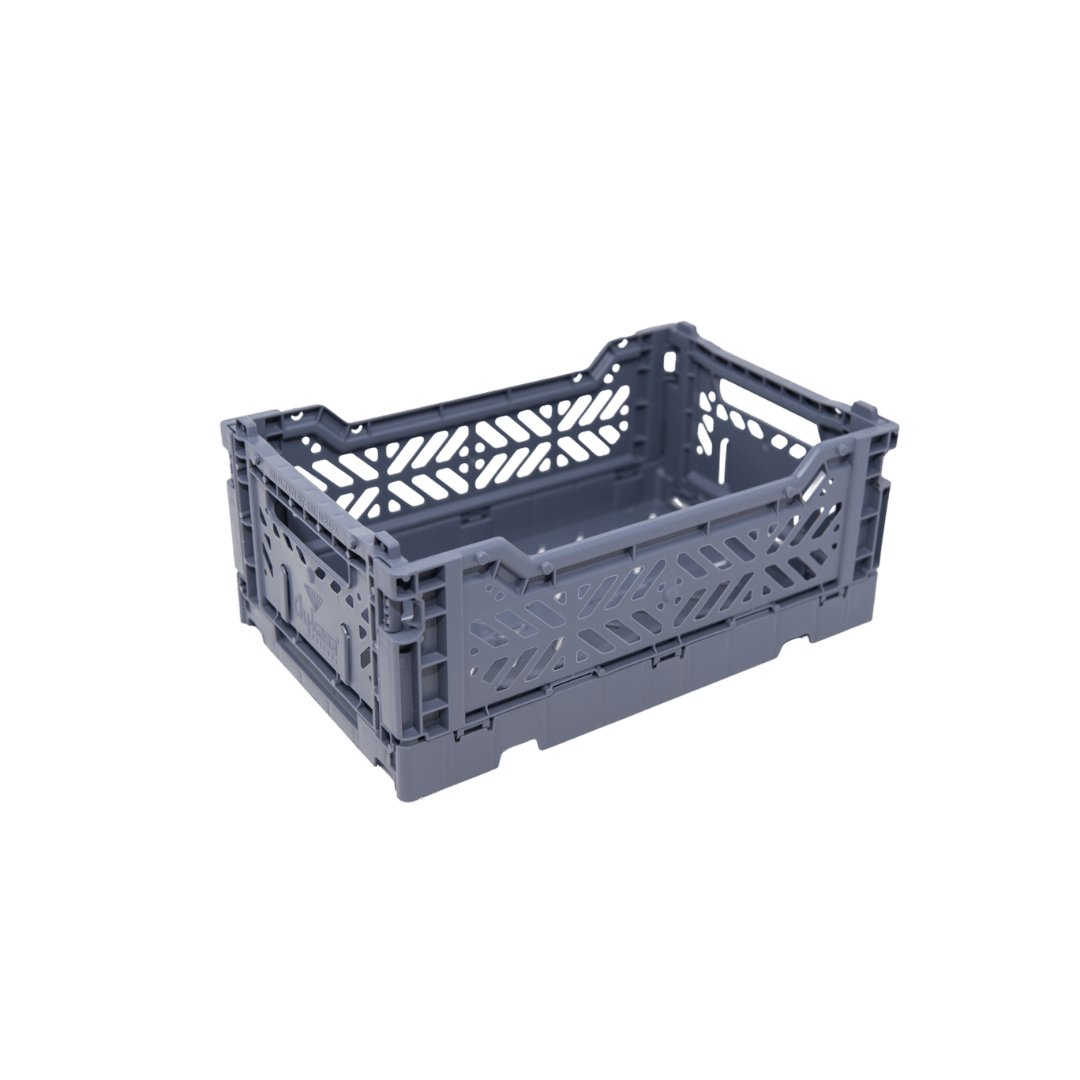 Mini Folding Crate - Cobalt Blue