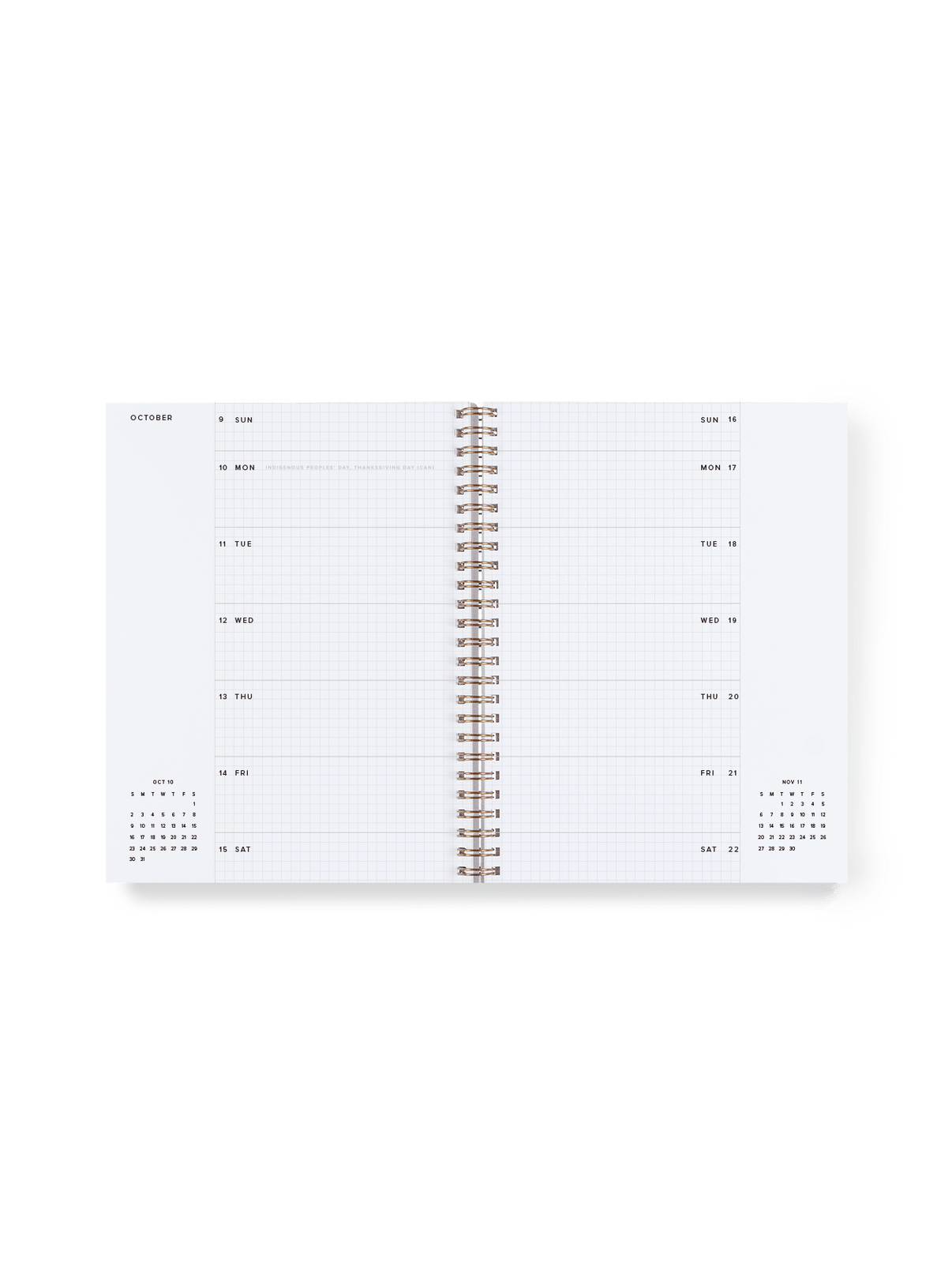 Weekly Grid Planner 22-23 - Dove Gray