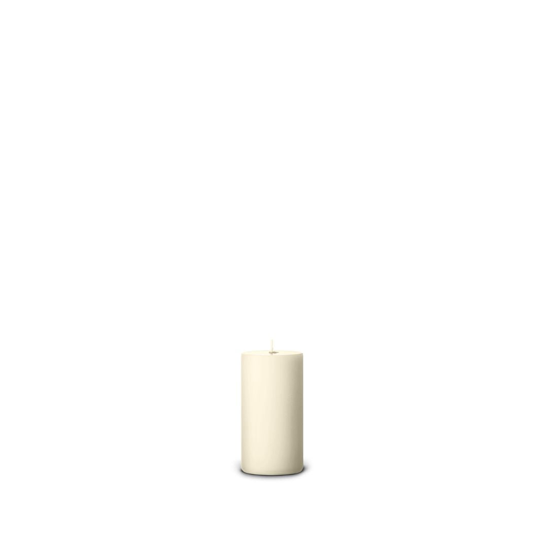 Danish Pillar Candle - Ivory 5cm x 10cm