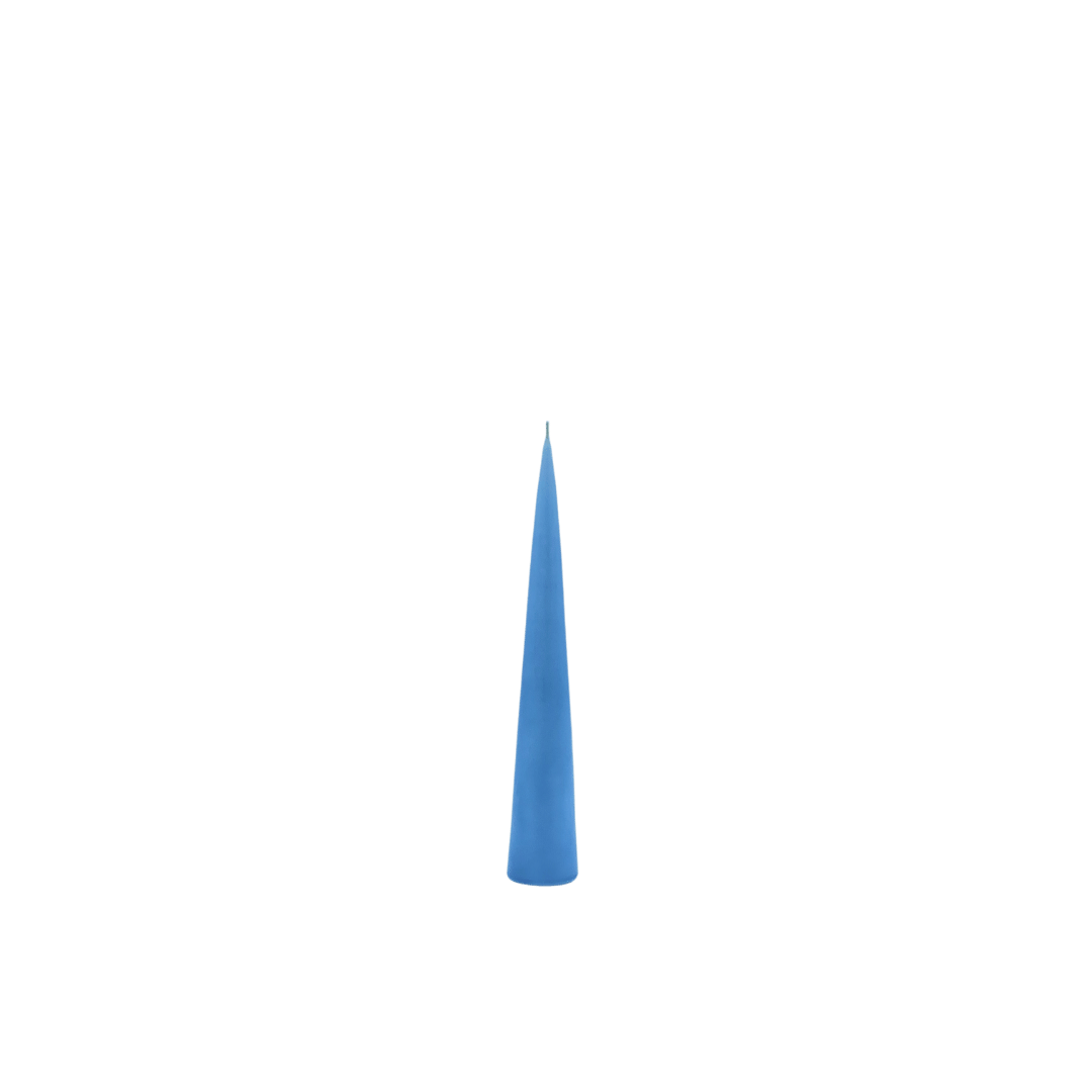 Danish Cone Candle - Dust Blue 23cm