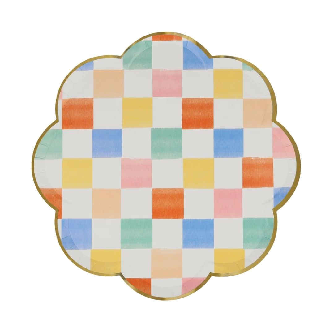 Colourful Pattern Large Plates