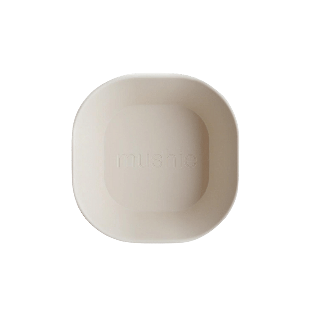 Square Dinnerware Bowl (Set of 2) - Ivory