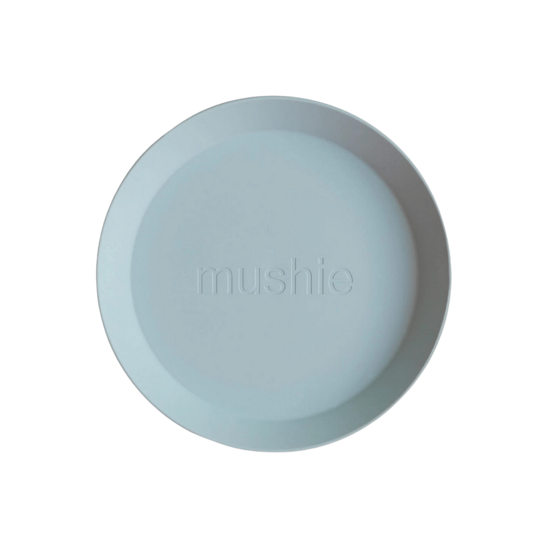 Round Dinnerware Plates (Set of 2 ) - Powder Blue