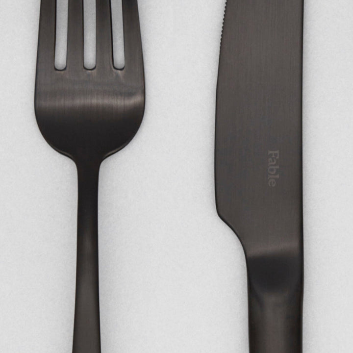 The Flatware Set - Matte Black (20 pieces)