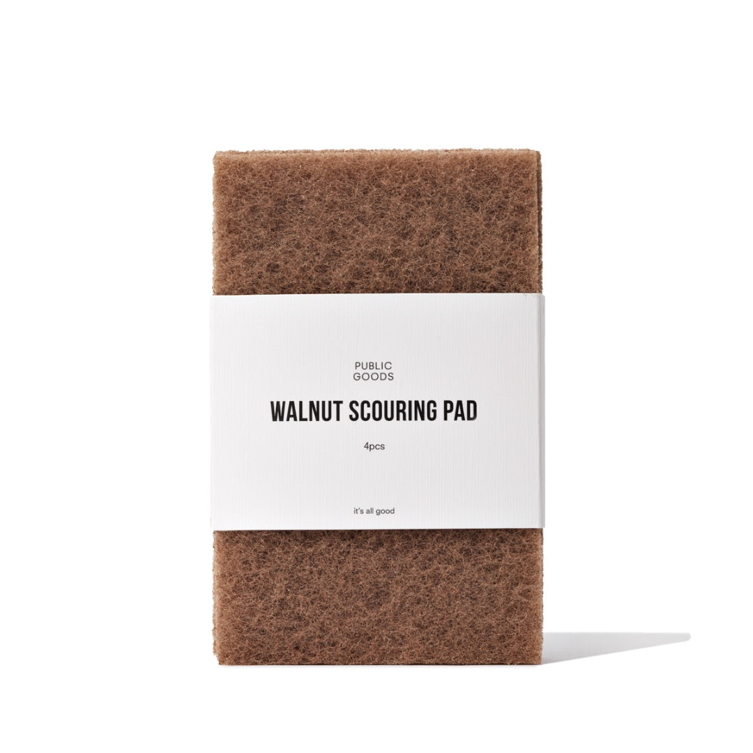 Walnut Scrubber Sponge - Single