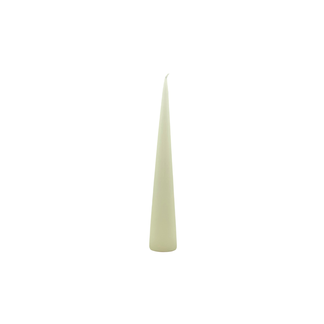 Danish Cone Candle - Ivory 23cm