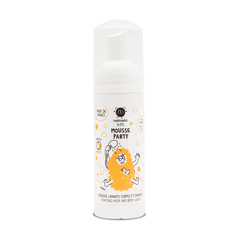 Mousse Party Hair + Body Wash - Apricot