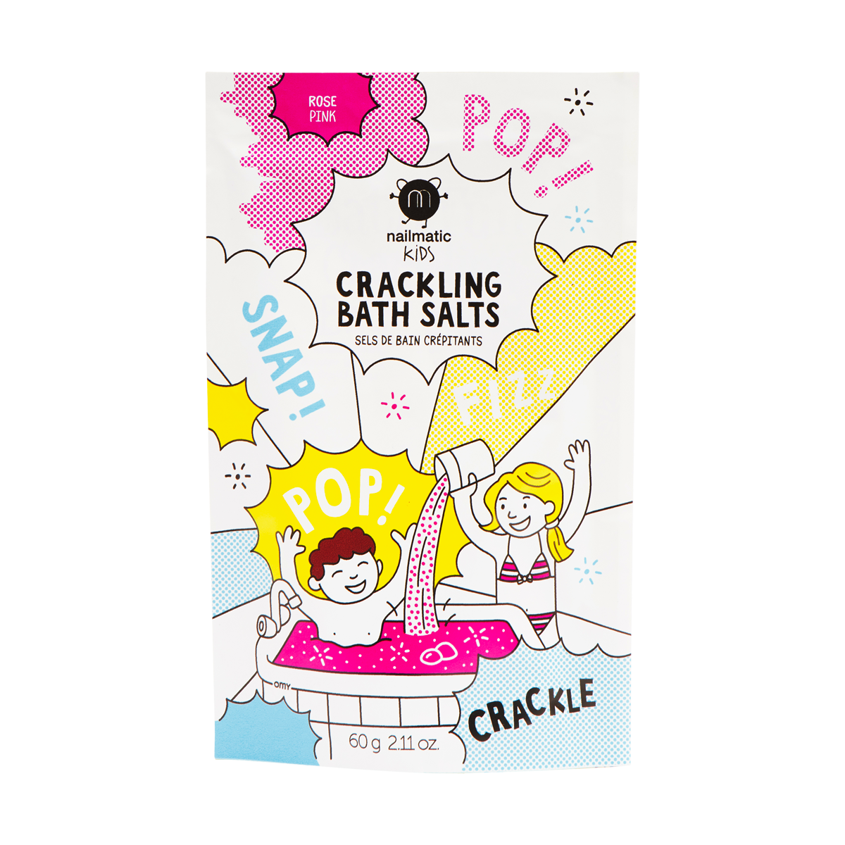 Crackling Bath Salts - Pink