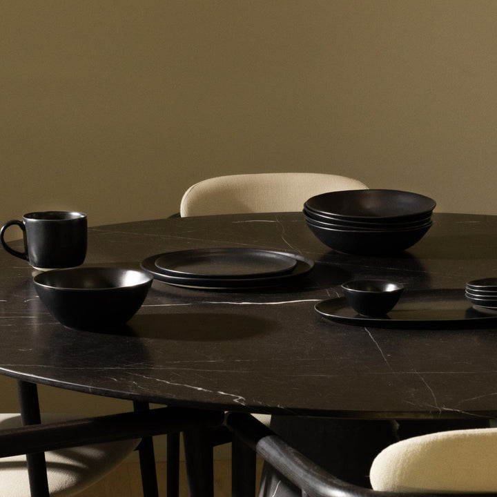 The Pasta Bowls (Set of 4) - Ash Black (Limited Edition)