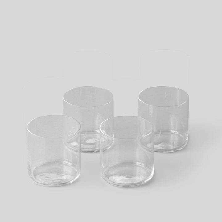 The Short Glasses (Clear) - Set of 4