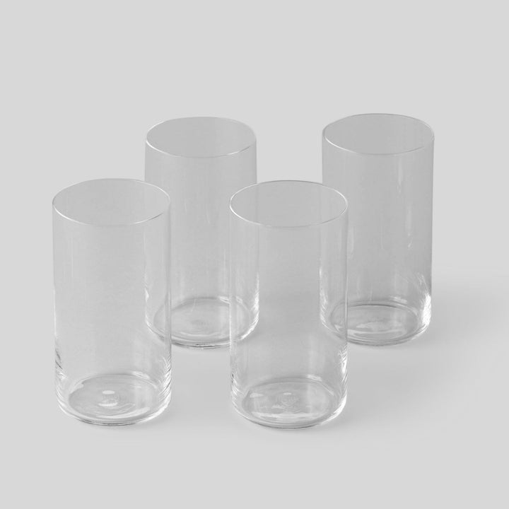 The Tall Glasses (Clear) - Set of 4